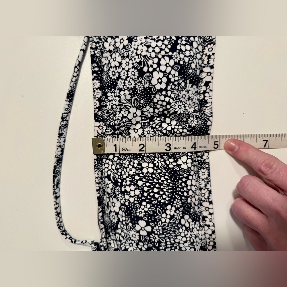 J. Crew Black and White Floral Bikini - Picture 8 of 13